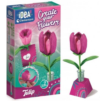 FABRYKA KWIATÓW TULIPAN - CLEMENTONI IDEA