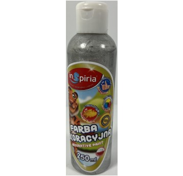 FARBA 250ML INSPIRIA METALICZNA SREBRNA