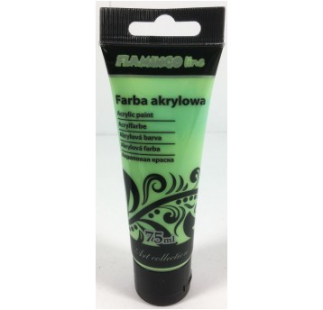 FARBA AKRYLOWA 75ML 044 PASTELOWA ZIELONA FLAMINGO