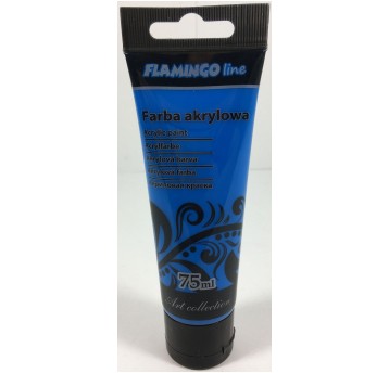 FARBA AKRYLOWA 75ML 066 NIEBIESKA FLAMINGO