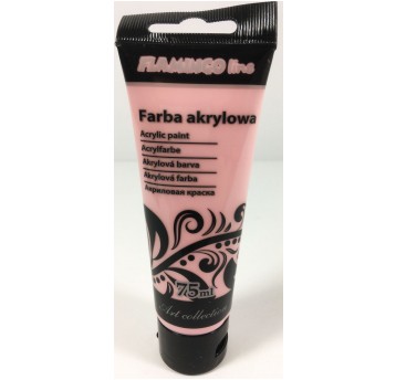 FARBA AKRYLOWA 75ML 074 PASTEL RÓŻOWY FLAMINGO