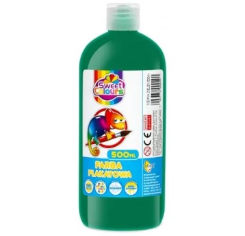 FARBA PLAKATOWA 500 ML ZIELONA CIEMNA SWEET