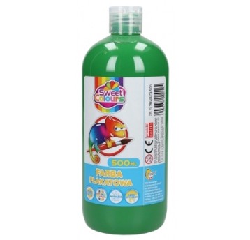 FARBA PLAKATOWA 500 ML ZIELONA SWEET COLOURS