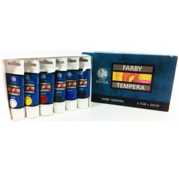 FARBY TEMPERY 6 KOL ASTRA