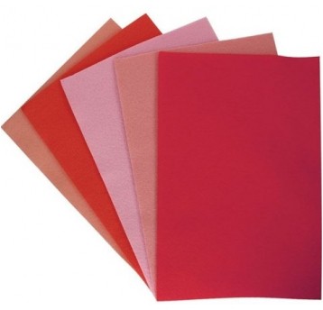 FILC A4 200G TONACJA CZERWONA 10 SZT