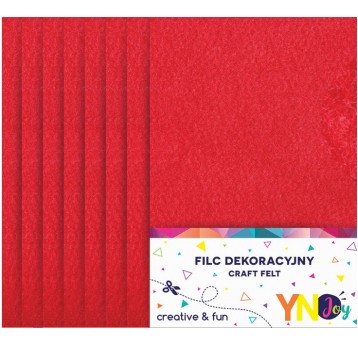 FILC A4 8SZT CZERWONY INTERDRUK