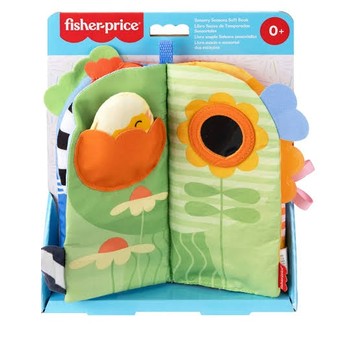 FISHER PRICE MIĘKKA KSIĄŻECZKA SENSORYCZNA