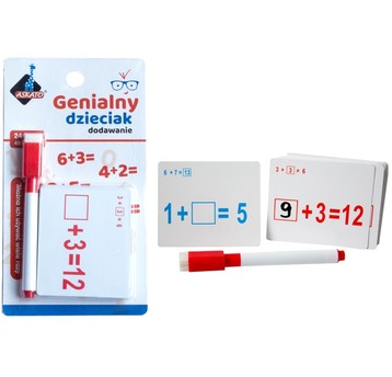 FISZKI MATEMATYCZNE DODAWANIE - ASKATO