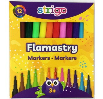 FLAMASTRY 12 KOL STRIGO
