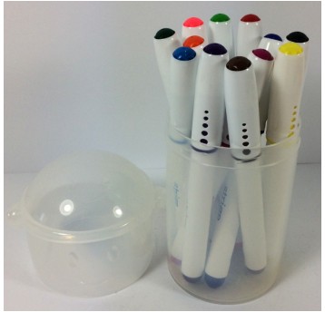 FLAMASTRY 12 KOL STRIGO WIADERKO