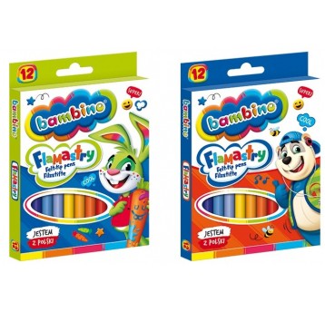 FLAMASTRY 12K. BAMBINO