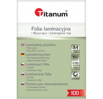 FOLIA DO LAMINACJI A4 80MIC.