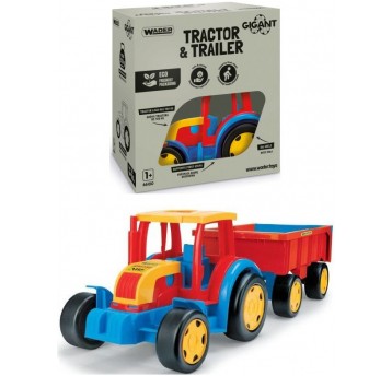GIGANT TRAKTOR Z PRZYCZEPĄ 66100 WADER