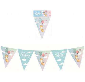 GIRLANDA Happy Birthday LISEK