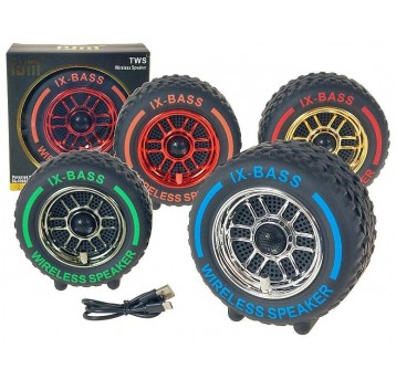 GŁOŚNIK BLUETOOTH KOŁO SAMOCHODOWE