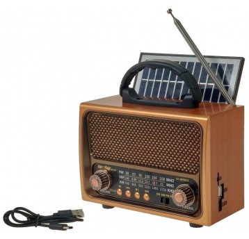 GŁOŚNIK RETRO Z RADIEM