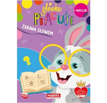 GŁÓWKA PRACUJE ZABAWA SŁOWEM Z NAKLEJKAMI