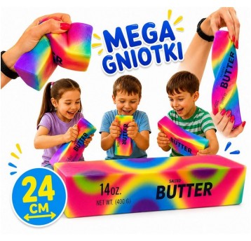 GNIOTEK MASŁO TĘCZA DUŻE 25 CM 400g