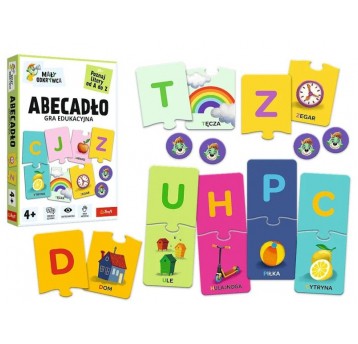 GRA ABECADŁO MAŁY ODKRYWCA TREFL