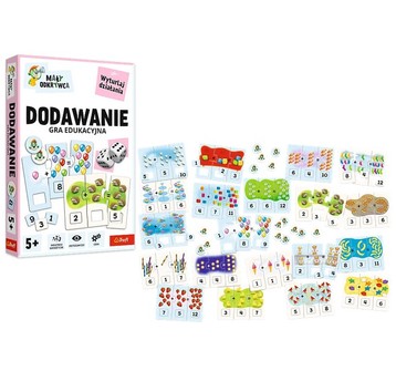 GRA DODAWANIE MAŁY ODKRYWCA TREFL