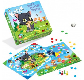 GRA KOTEK I KILKA MYSZEK PSOTEK