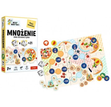 GRA MNOŻENIE MAŁY ODKRYWCA TREFL