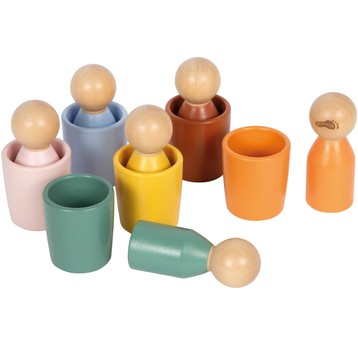 GRA MONTESSORI SORTOWANIE KUBECZKÓW - SMALL FOOT