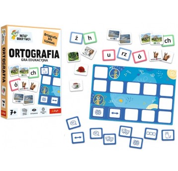 GRA ORTOGRAFIA MAŁY ODKRYWCA TREFL