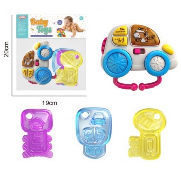 GRZECHOTKA ŚWIATŁO I DŹWIĘK Z GRYZAKAMI