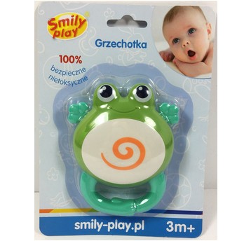 GRZECHOTKA ŻABA SMILY PLAY