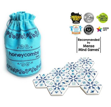 HONEYCOMBS PLASTRY MIODU NIEBIESKI WOREK - PIATNIK