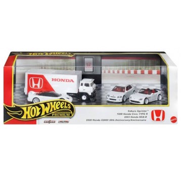 HOT WHEELS Premium Honda 4pak