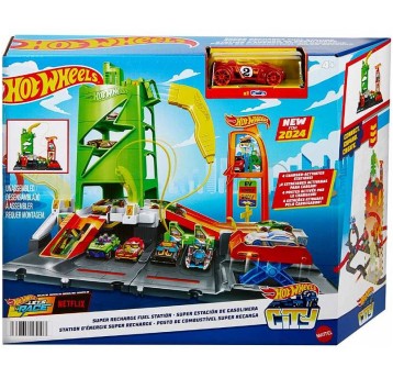 HOT WHEELS SUPERSTACJA ŁADOWANIA SAMOCHODÓW