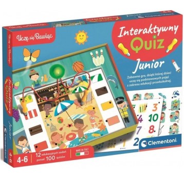 INTERAKTYWNY QUIZ JUNIOR - CLEMENTONI