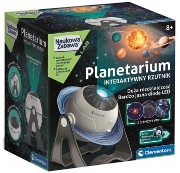 INTERAKTYWNY RZUTNIK PLANETARIUM - CLEMENTONI