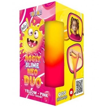 JIGGLY SLIME NEO DUO ŻÓŁTO-RÓŻOWY
