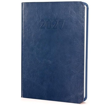 KALENDARZ 2027 A6 PRESTIGE GRANATOWY