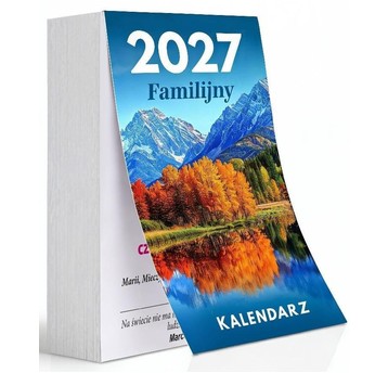 KALENDARZ 2027 FAMILIJNY ZDZIERAK B7