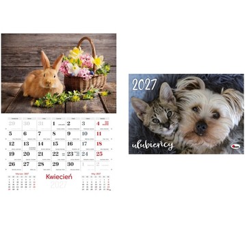 KALENDARZ 2027 ULUBIEŃCY