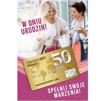 KARNET GIFT M-173 W DNIU 50 URODZIN ARMIN STYLE