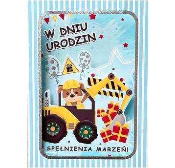 KARNET GM-1393 W DNIU URODZIN PRZEST. ARMIN STYLE