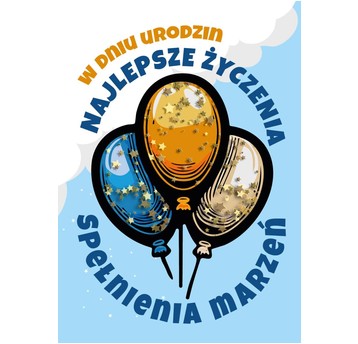 KARNET KF-03 W DNIU URODZIN KONFETTI ARMIN STYLE