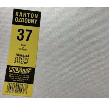 KARTON OZDOBNY A4 37 KARO
