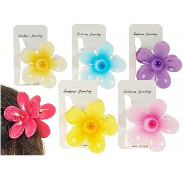 KLAMRA DO WŁOSÓW KWIAT PASTELOWY