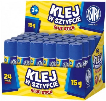KLEJ W SZTYFCIE 15G ASTRA