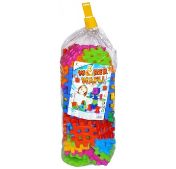 KLOCKI KONSTRUKCYJNE 90EL. WOREK WAFLI