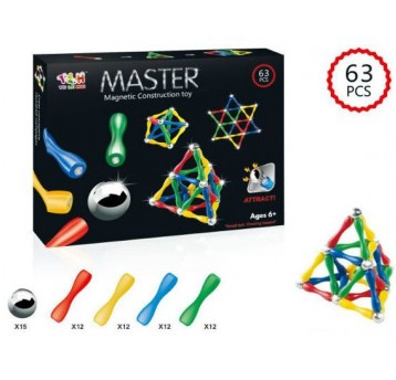 KLOCKI MAGNETYCZNE 63 EL.