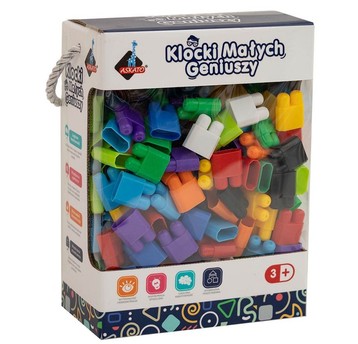 KLOCKI MAŁYCH GENIUSZY CEGIEŁKI 260 EL. - ASKATO