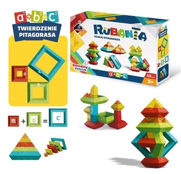 KLOCKI PITAGORASA 15 EL. RUBANTA - ASKATO