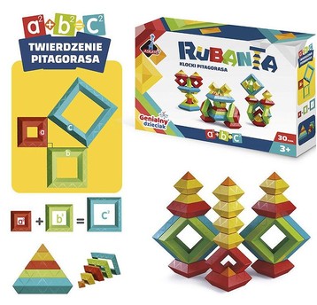 KLOCKI PITAGORASA 30 EL. RUBANTA - ASKATO